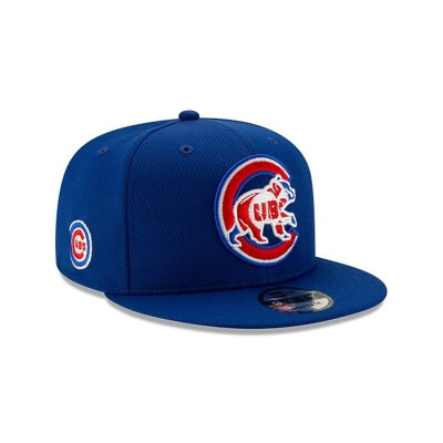 Chicago Cubs Gorra | New Era MLB Batting Practice 9fifty Snapback Cap Mexico - Azules